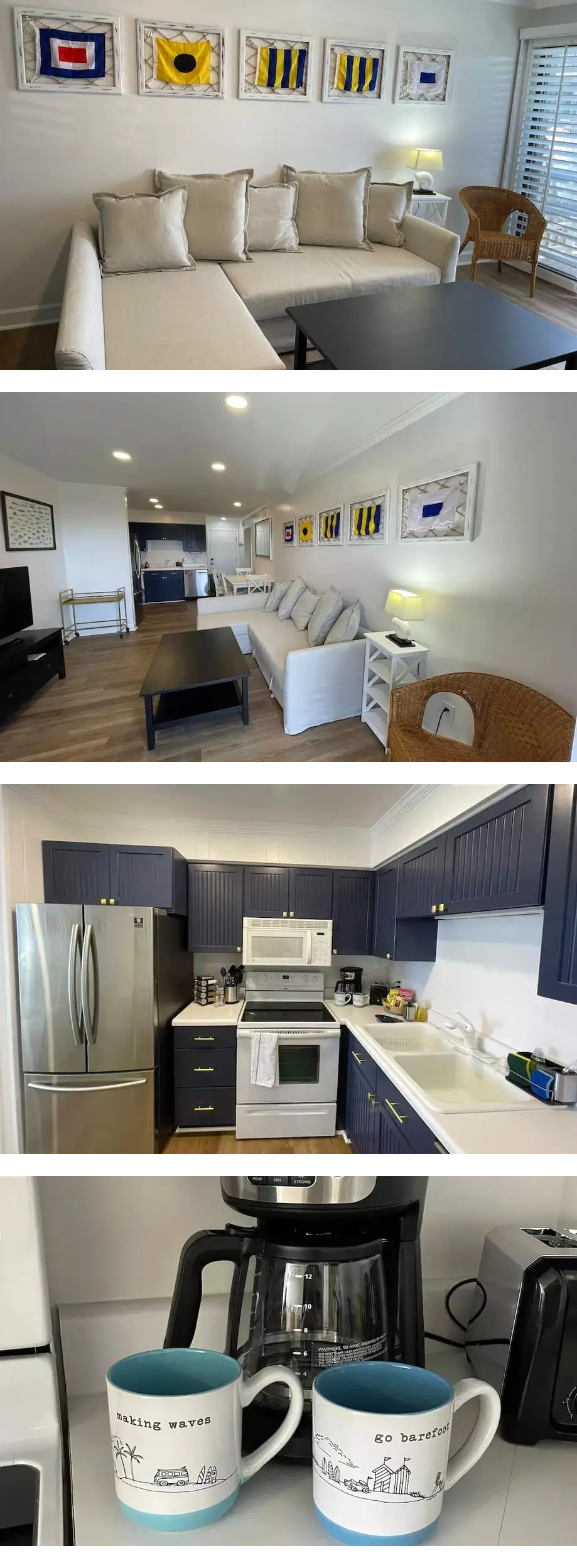 Newly renovated condo with beautiful oce...