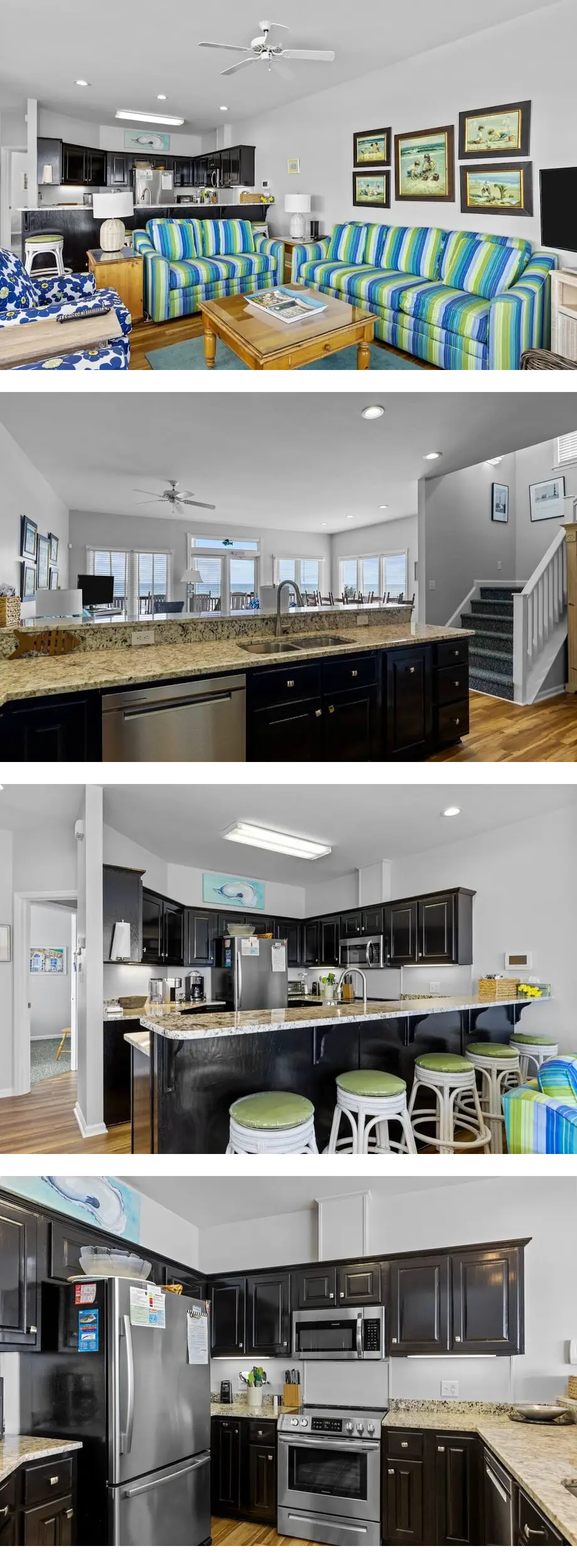 4BR Ocean Front - King MBR with Views!