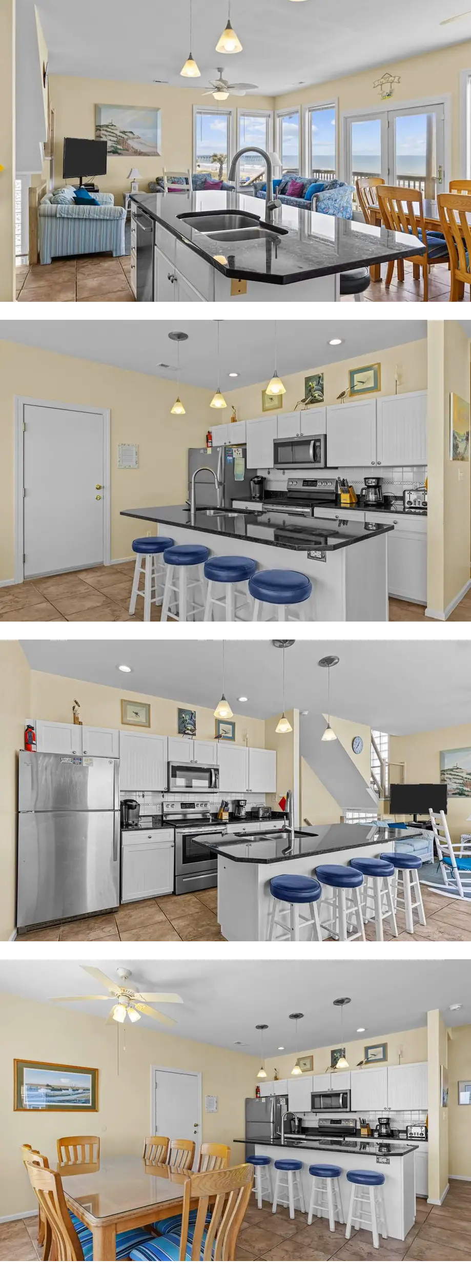 4BR Ocean Front Duplex - Rent both sides...