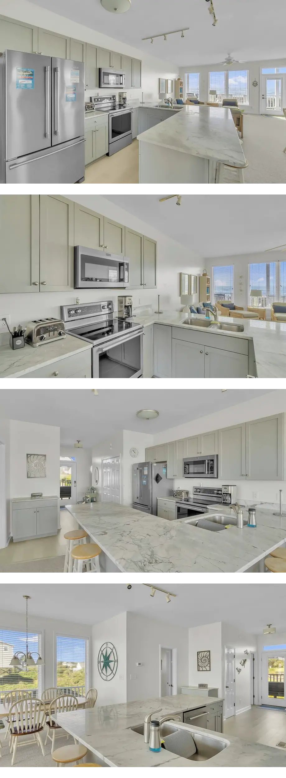 4BR Ocean Front Duplex - off Coast Guard...