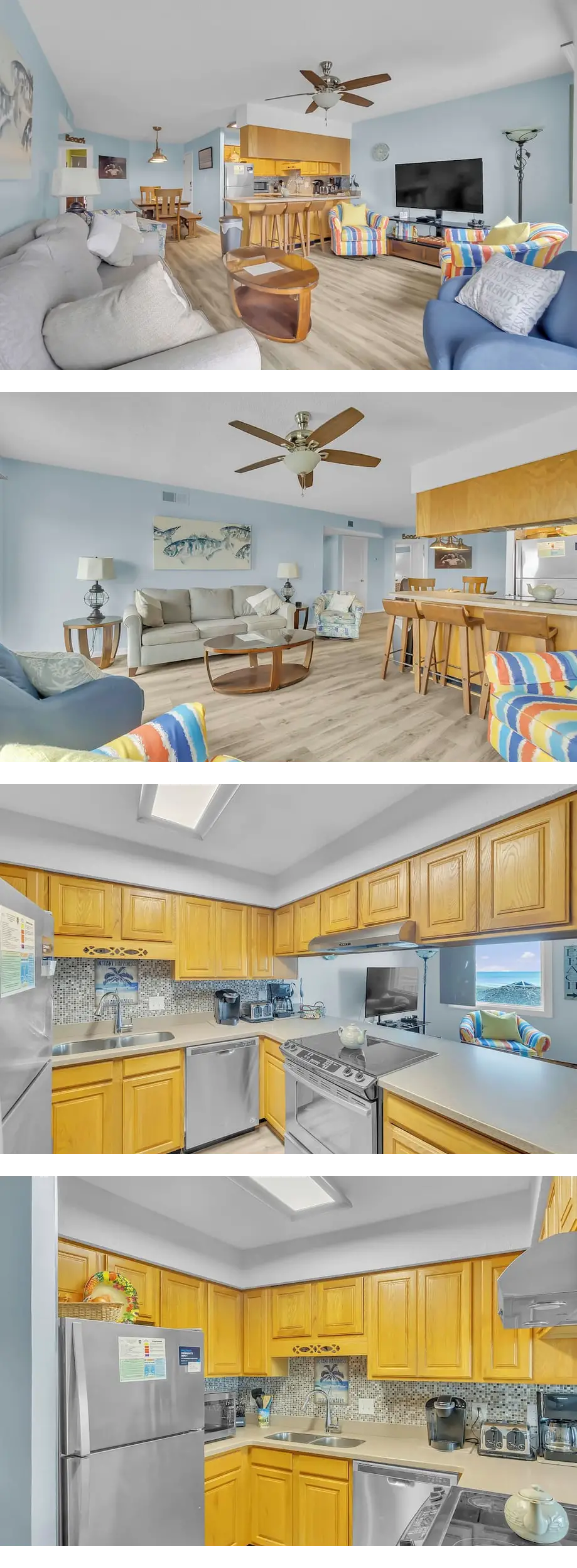 Pebble Beach A305, 3BR Condo ~ OCEAN FRO...