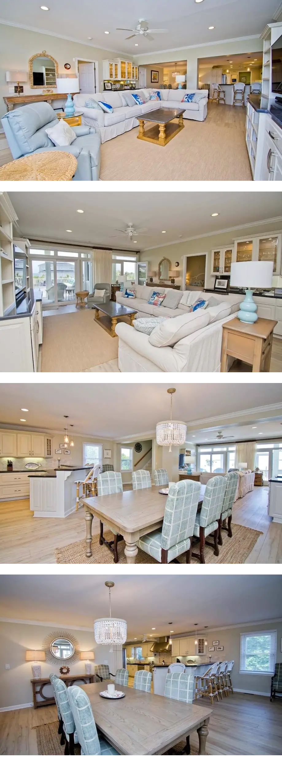 Blue Crab Retreat, Almost Oceanfront Hou...