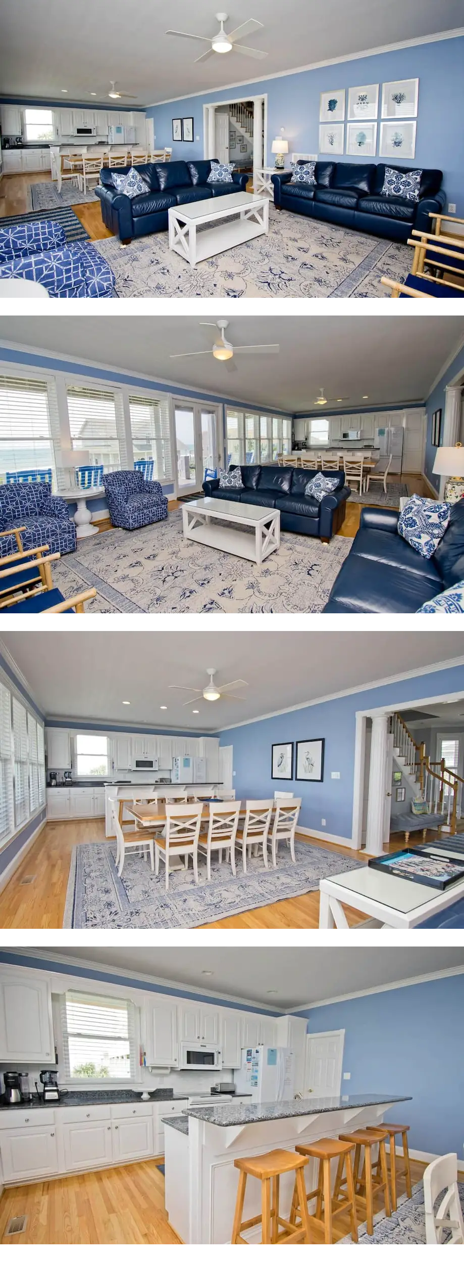 Blue Water, Oceanfront House in Emerald ...
