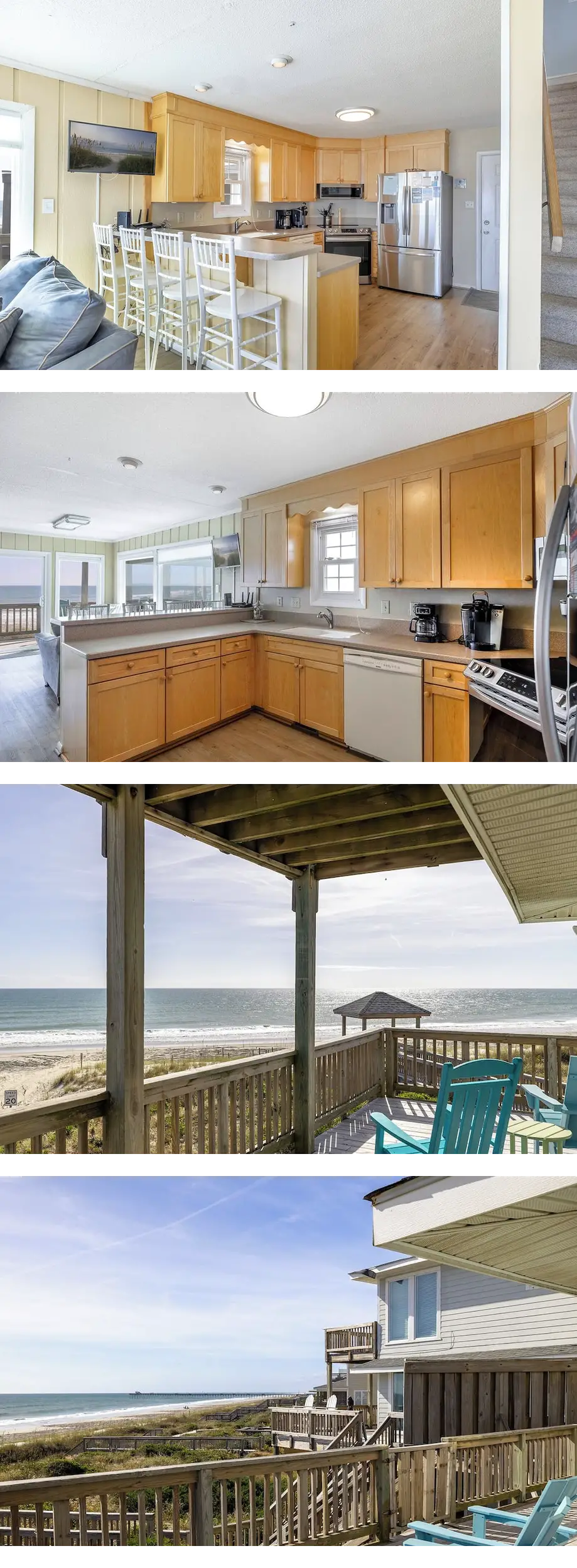 Coocoo Cabana, Oceanfront Duplex in Emer...