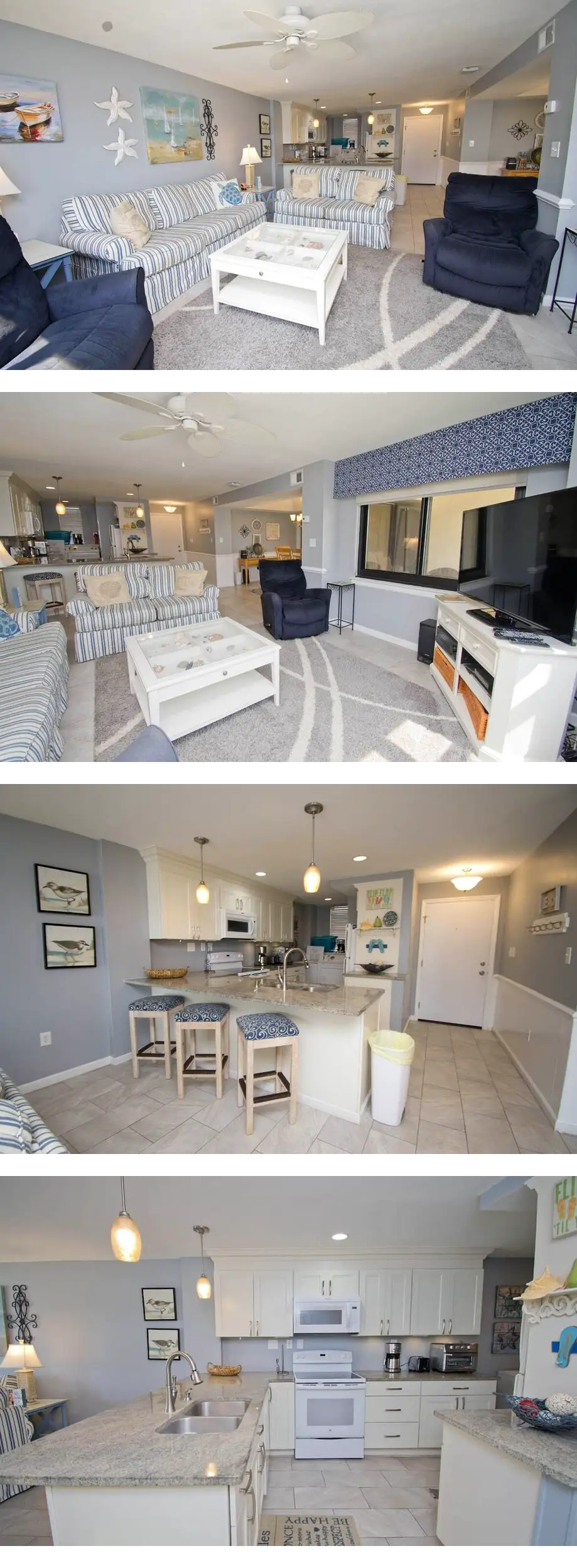 Summer Winds A-318, Oceanfront Condo in ...