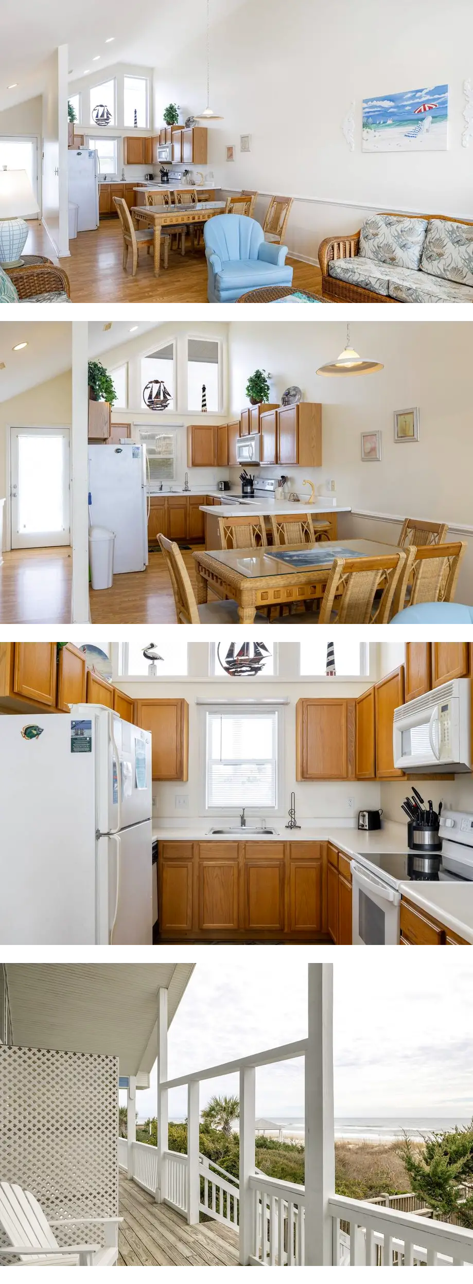 Carolyna Moon, Oceanfront Duplex in Emer...