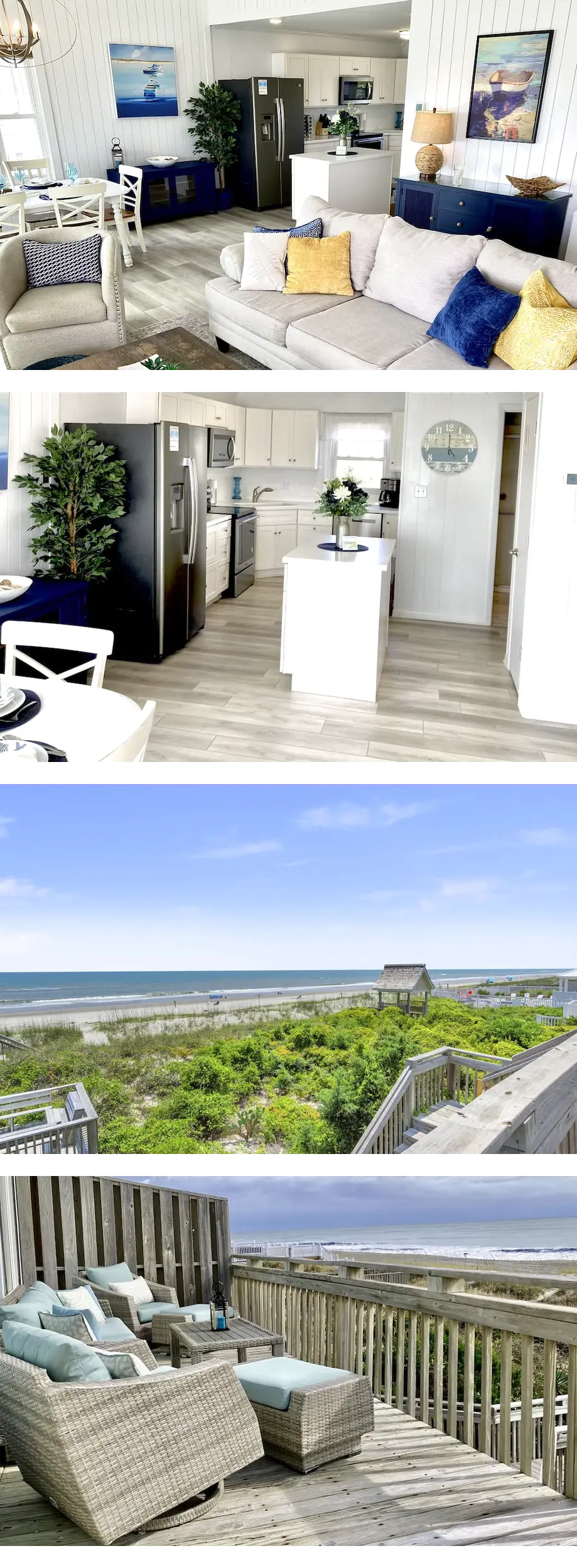 Light & Bright Oceanfront with views of ...