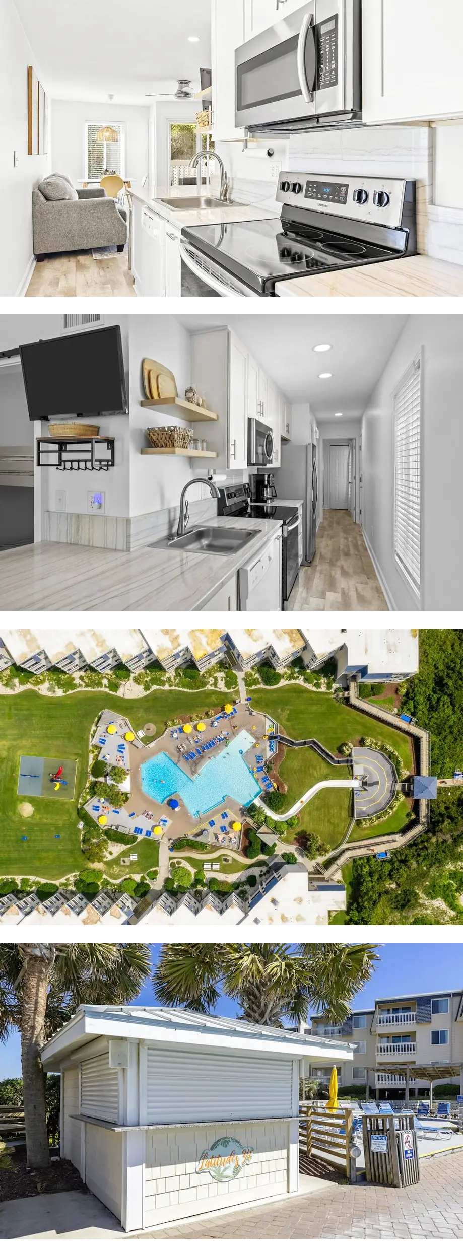 Beachfront Condo with Pool, Waterslide a...