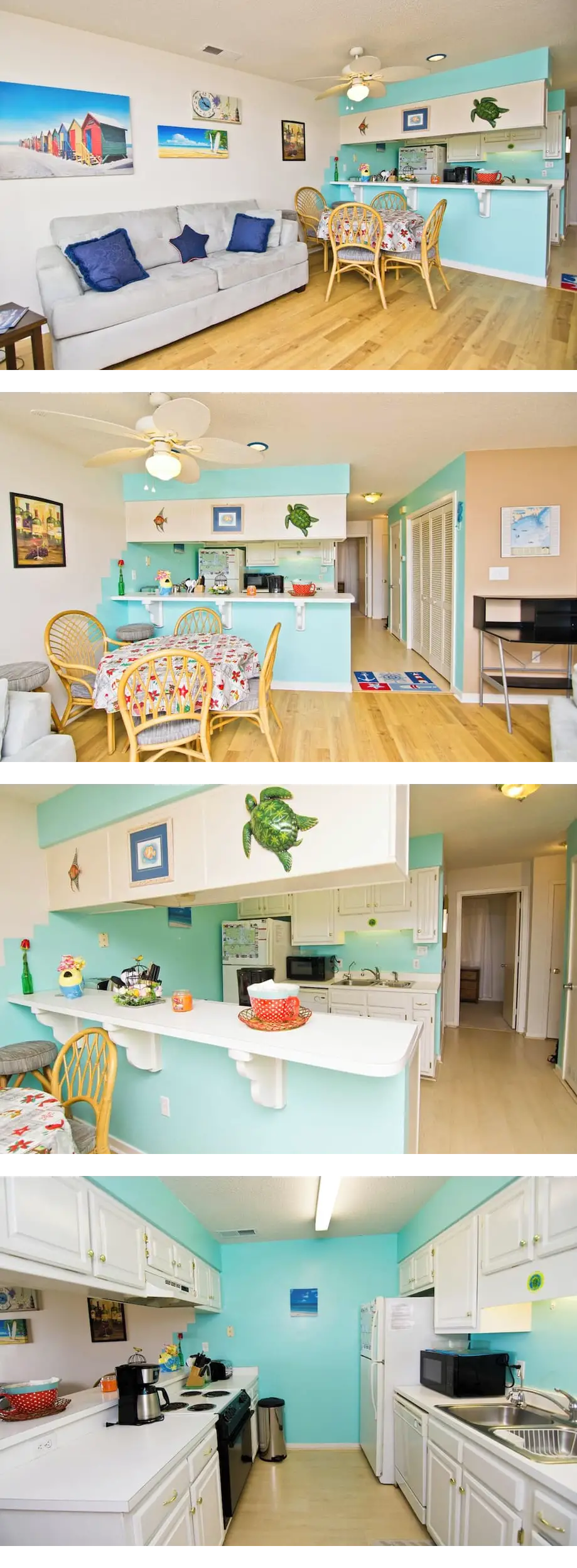 Queens Court 1208 - oceanfront condo 2BR...