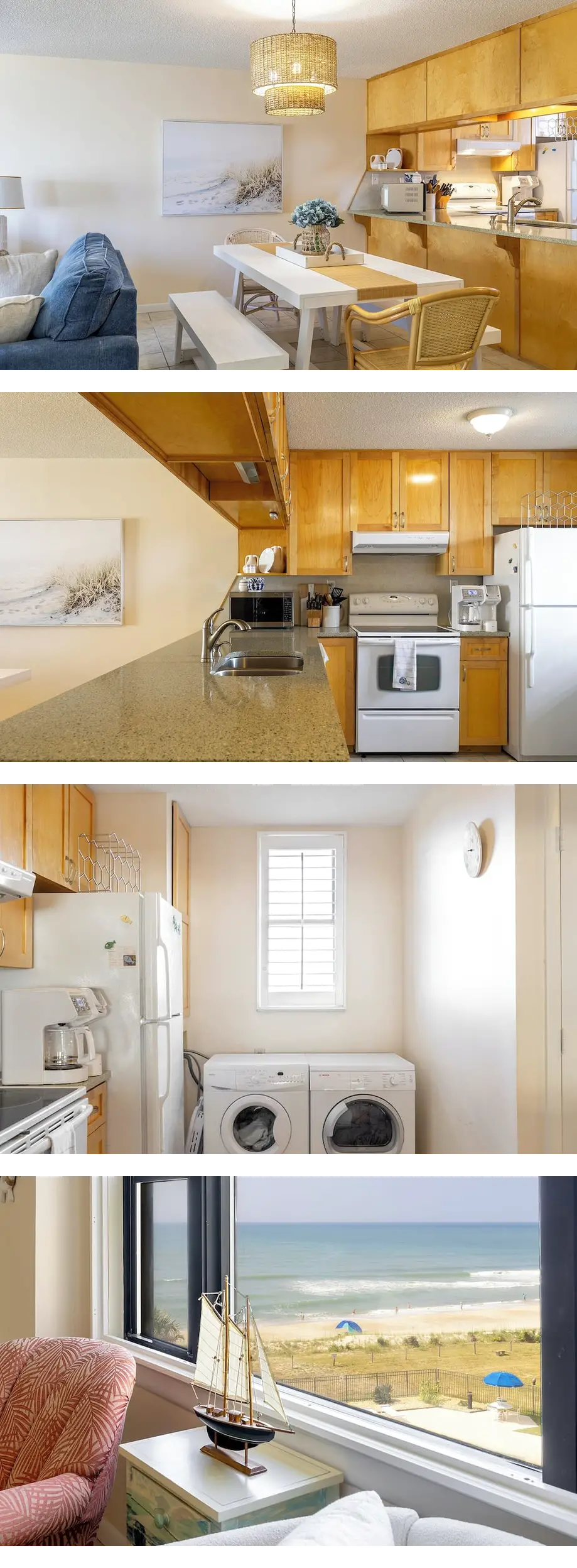 Summer Winds 428: Oceanfront 2BR 2BA, Co...