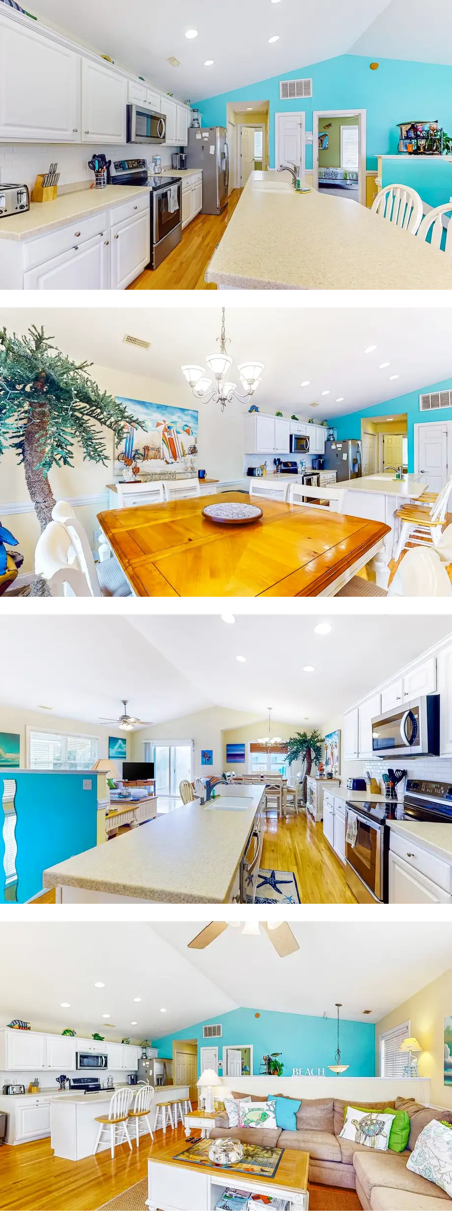 Cheerful, 2nd-row duplex with ocean view...