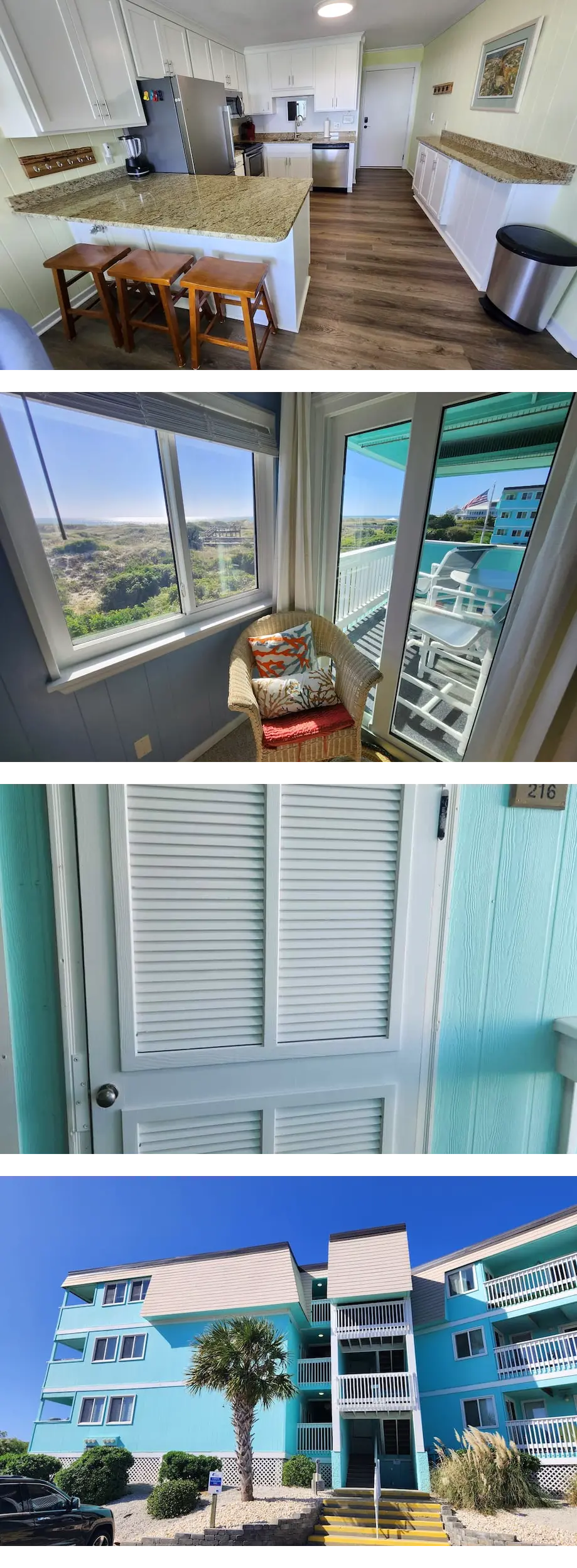 SeaSpray 216, 2BR, 2BA, 2nd Floor, Beach...