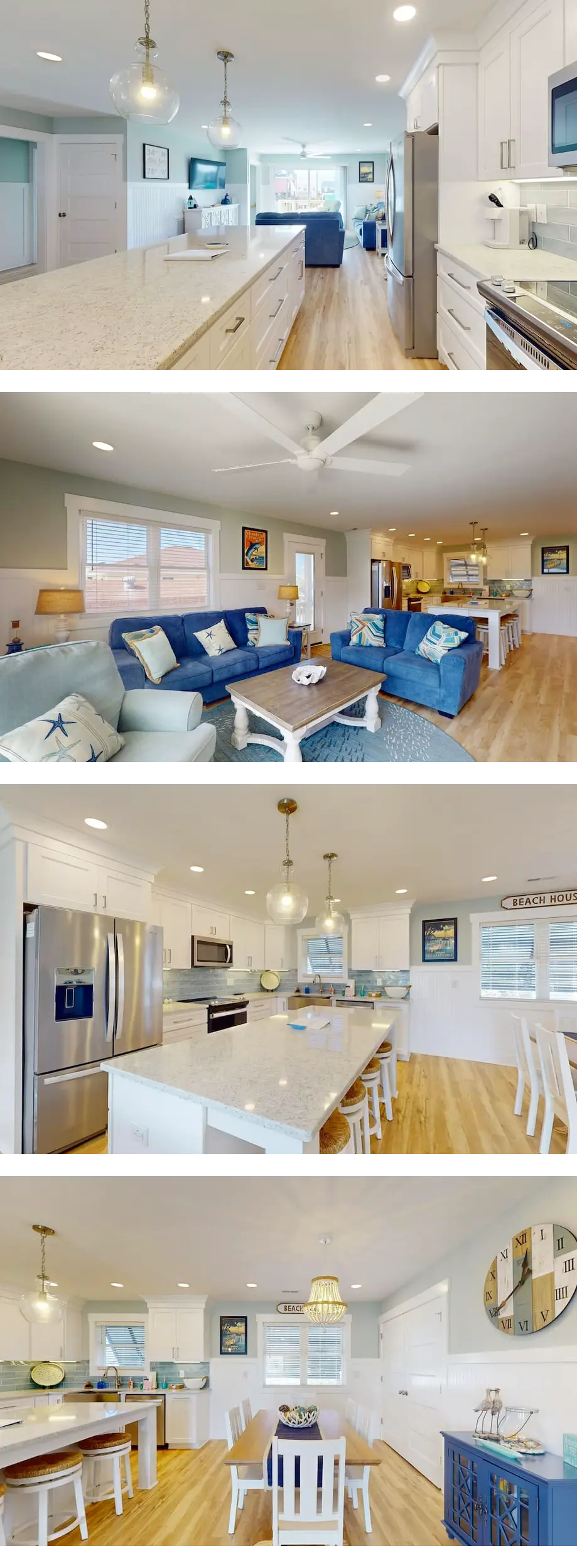 Remodeled Coastal Atlantic Beach Home wi...