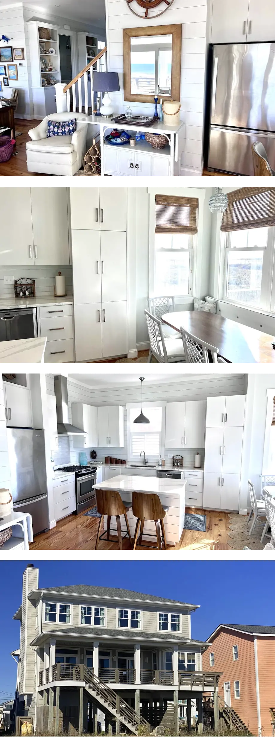  Oceanfront 4 bedroom\/3 bath house in h...