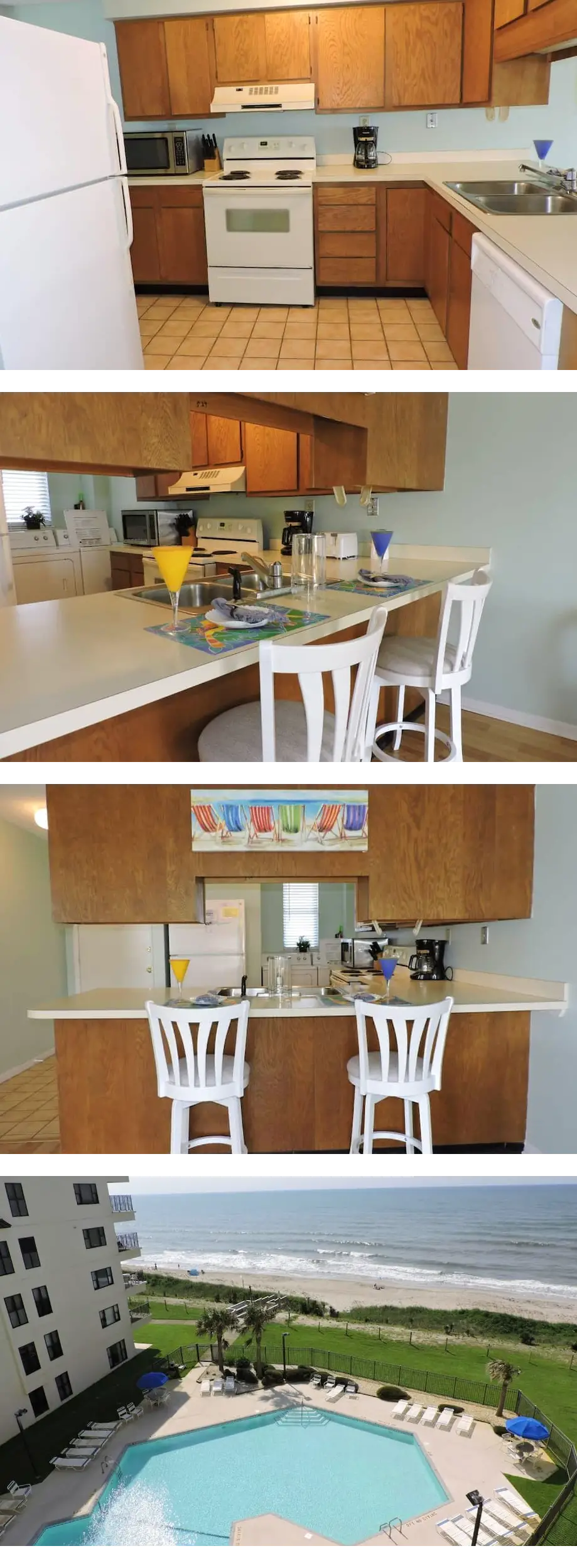 5th Floor oceanfront condo with awesome ...