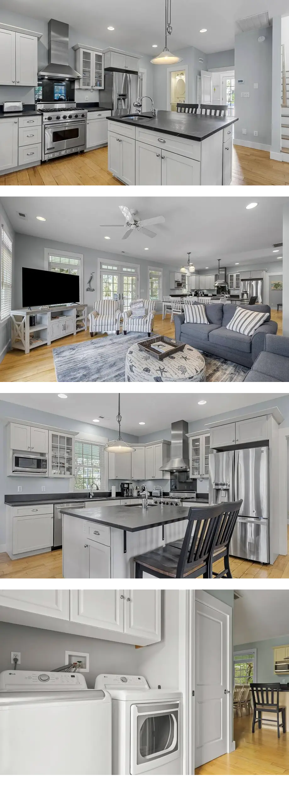 Classic oceanside home offering private ...