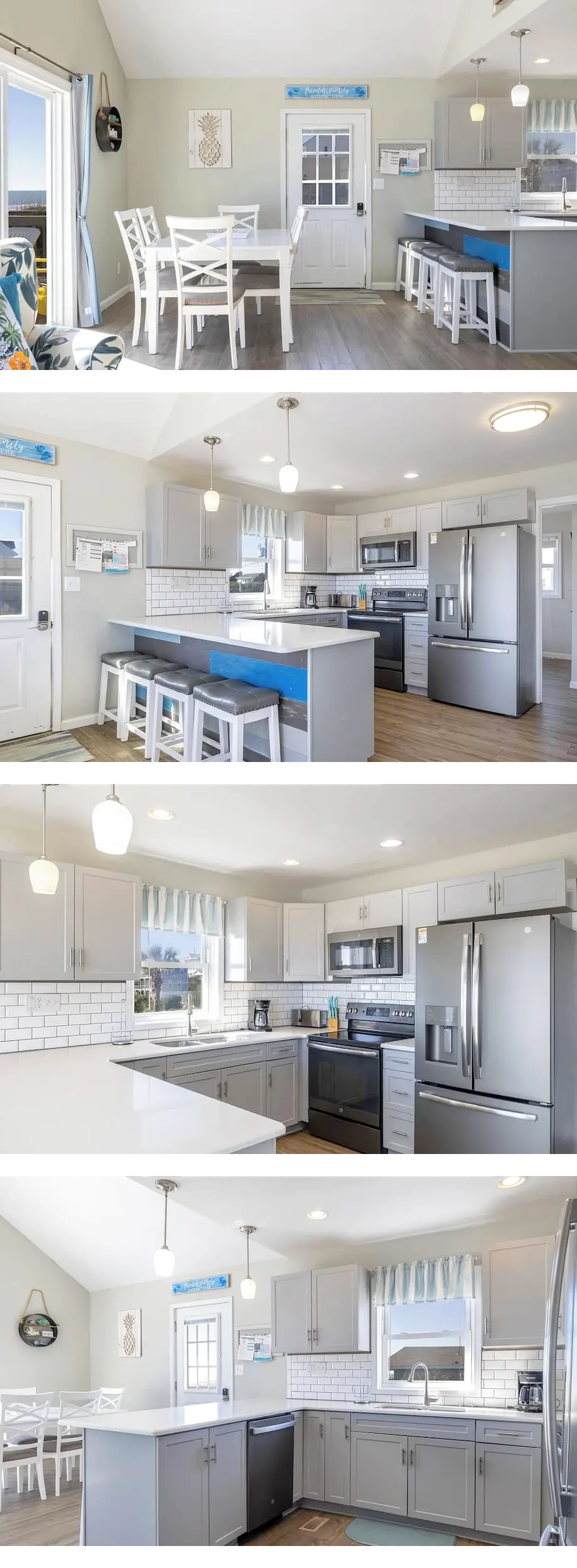 One Four Our Three - Oceanfront, 3BR, 1....