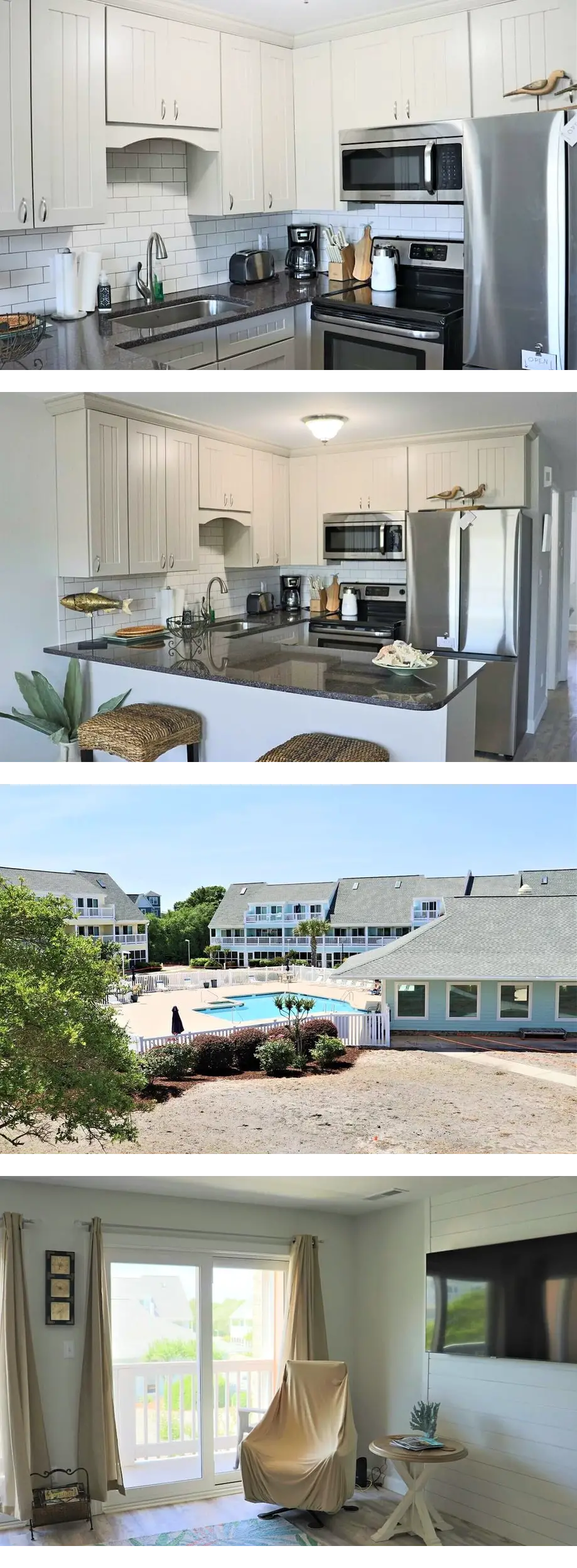 Cozy Beach Retreat with Pool View & Reso...