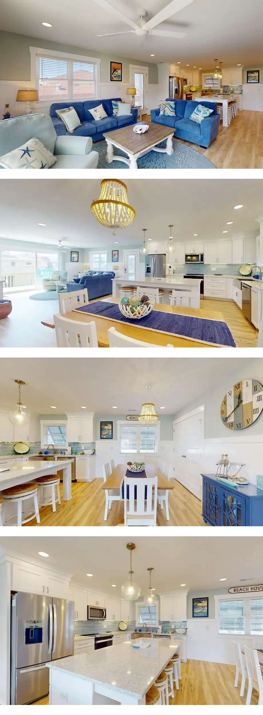 Remodeled Coastal Atlantic Beach Home wi...