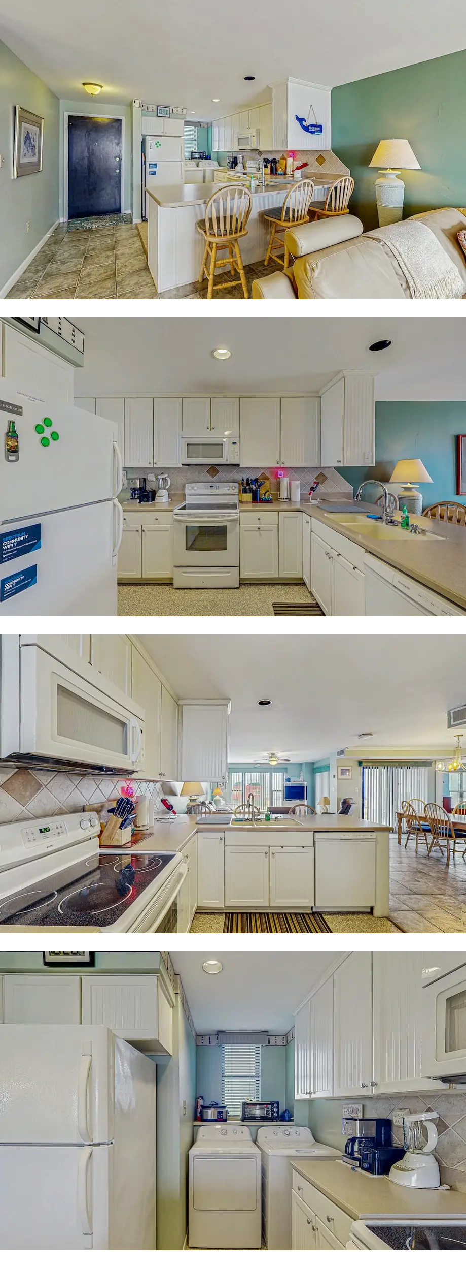 Oceanfront condo with pool, hot tub, gym...