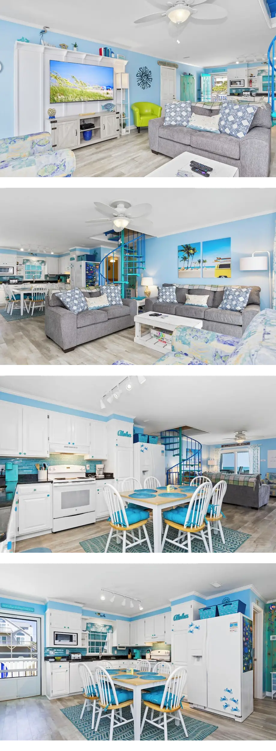Shady Shack East a 3 BR Oceanfront Duple...