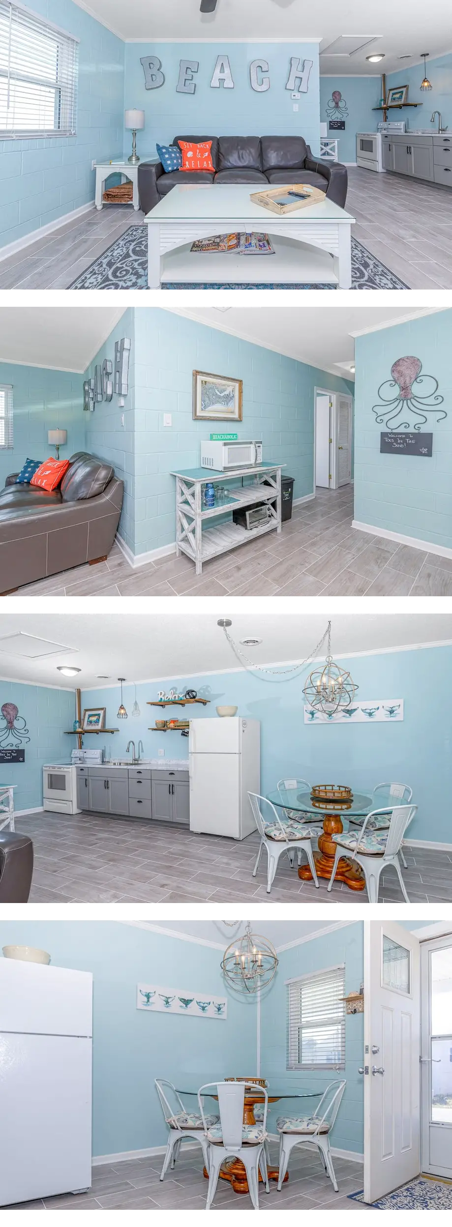 Dog-Friendly Third-Row Beach Duplex with...