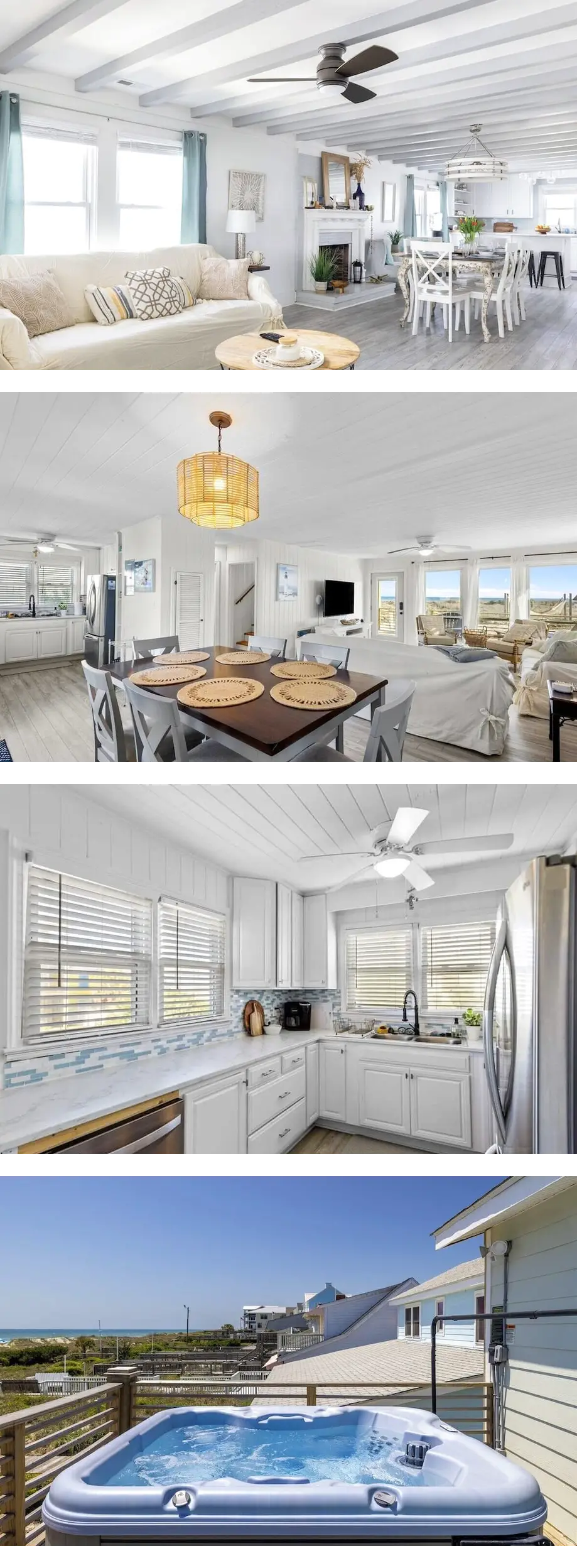 Oceanfront Oasis + Guesthouse: 2 Hot Tub...