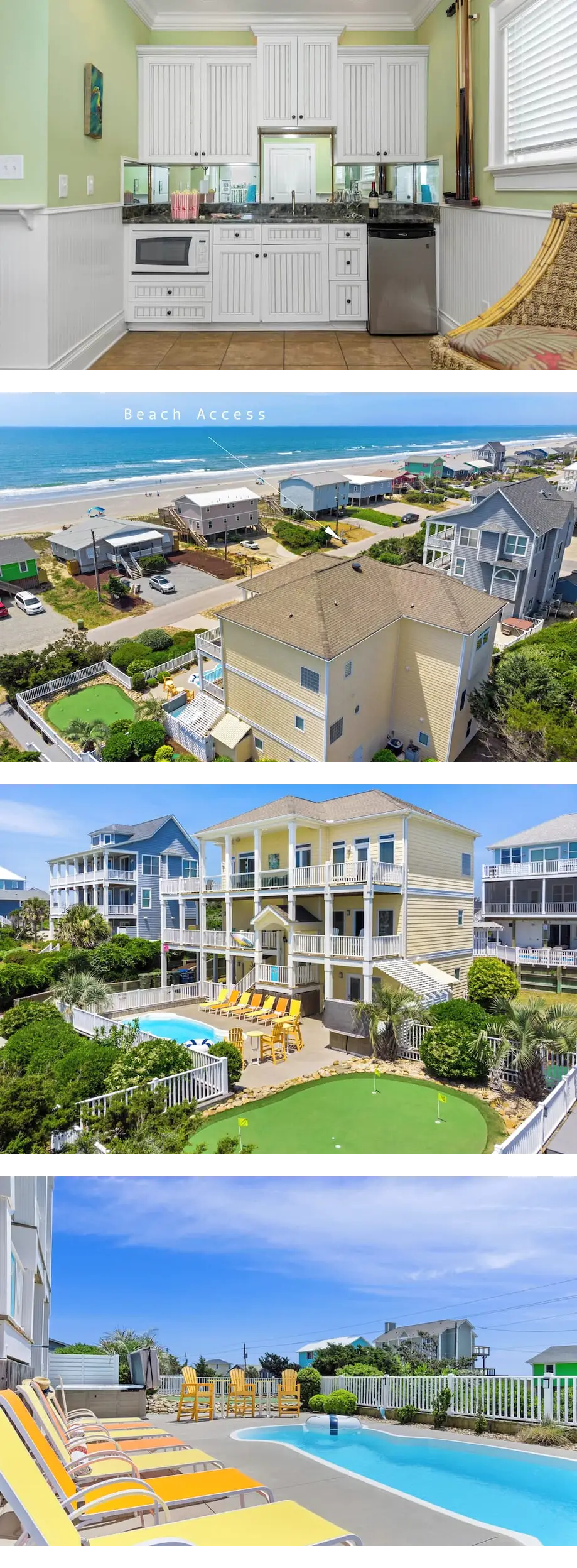Spacious 6BR Oceanfront Home with Elevat...
