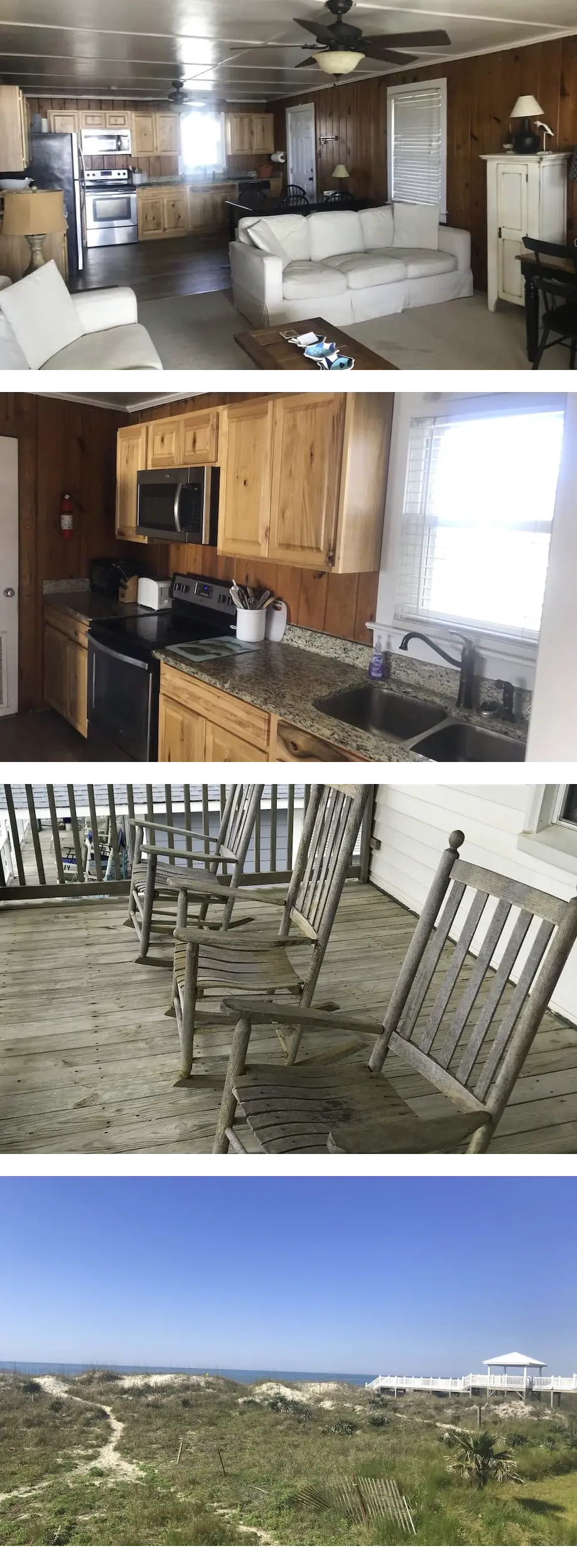 Gone Fishing Ocean Front!!! Upstairs Sun...