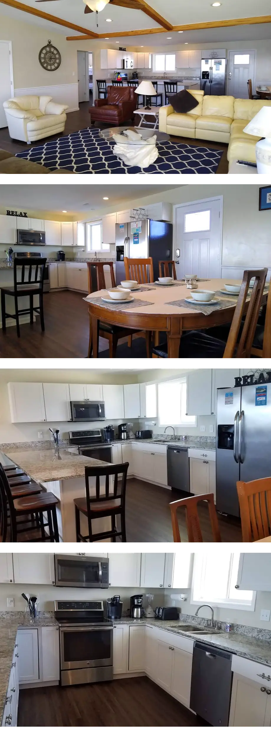 Tremendous Oceanfront Home Spacious deck...