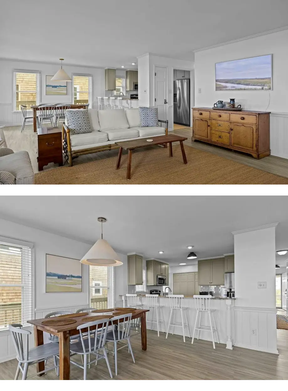 Spacious Oceanfront Vacation Home on Oce...